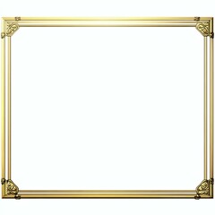 Ornate Gold Picture Frame
