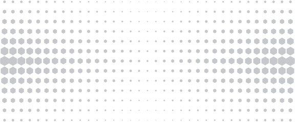Vector abstract grey halftone grid geometric technology pattern design