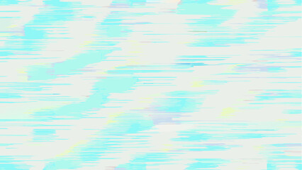Abstract background featuring light blue and white horizontal streaks and blurred shapes creating a pattern