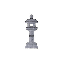 Fototapeta premium 石灯籠