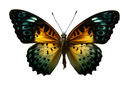 Beautiful butterfly with vibrant colors and detailed patterns