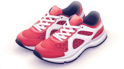 Pair of Running Shoes