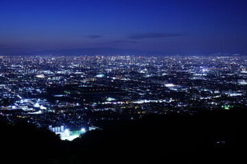 大阪平野夜景