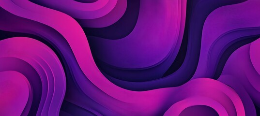 Vibrant Purple Abstract Pattern Featuring Smooth Curves And Bold Lines For Modern Backdrop Use