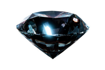 Stunning diamond with brilliant facets and transparent design
