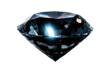 Stunning diamond with brilliant facets and transparent design