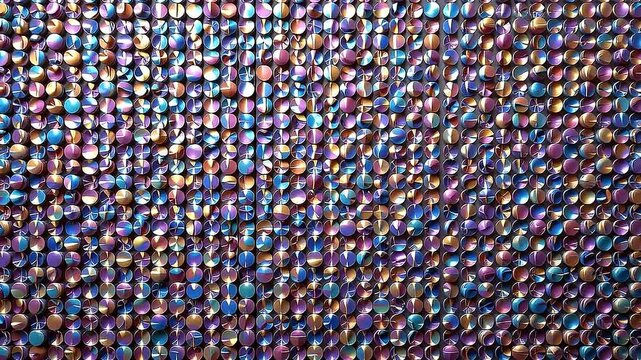 abstract background of blue glass