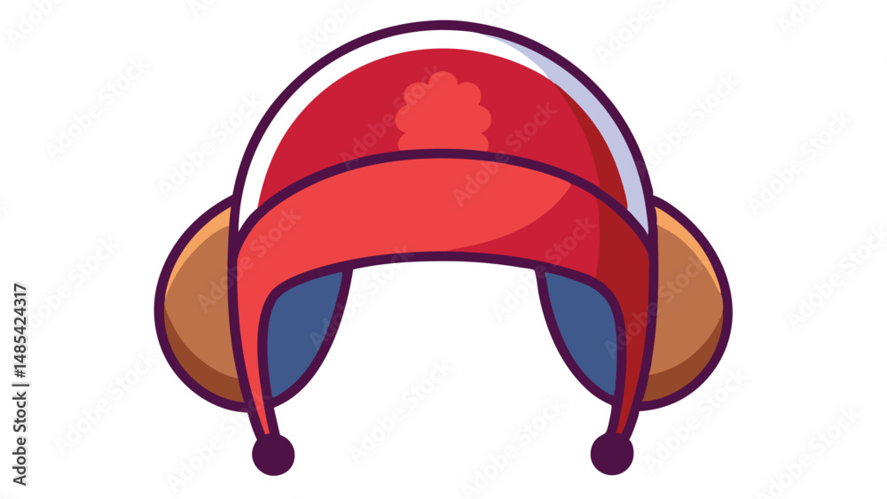 Poster cute cartoon character in a space helmet travels through a colorful background showcasing a whimsica