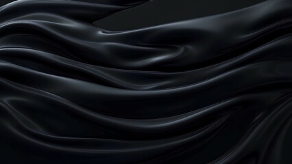 Fototapeta premium black satin background