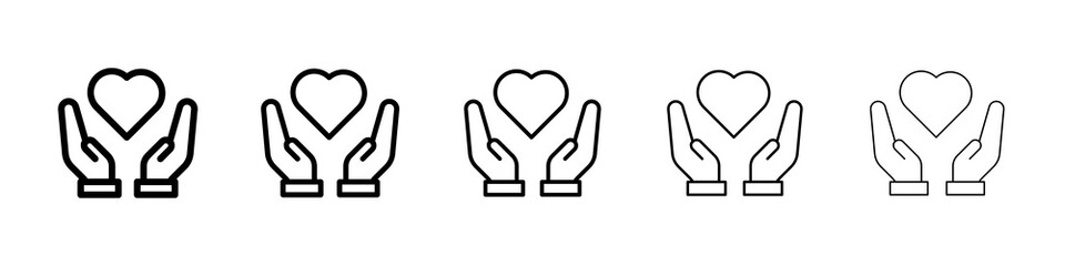 Obraz premium Selfcare icon symbol pictogram. stroke designs.