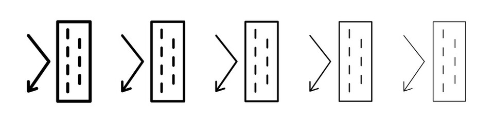 Insulation icon symbol pictogram. stroke designs.