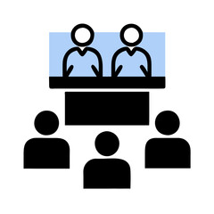  Business Conference Icon for Strategy