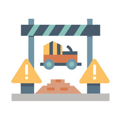 Naklejka premium Icon for Construction and Engineering