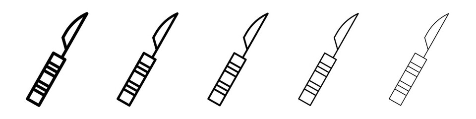 Harpoon icon symbol pictogram. stroke designs.