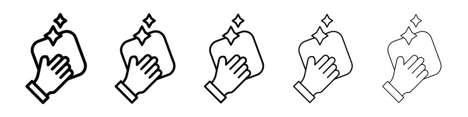 Fototapeta premium Clean icon symbol pictogram. stroke designs.