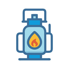 Gas Fuel Icon for Industry Use