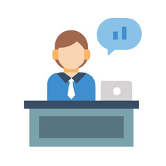  Customer Support Help Desk Icon