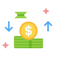 Income Icon for Financial Earnings