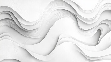 Obraz premium Modern textile design is elevated by a seamless pattern consisting of silver watercolor blotches, gray flowing effects, and abstract smoke elements