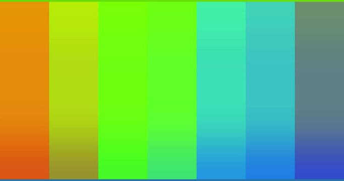 Bright Gradient Spectrum of Colors