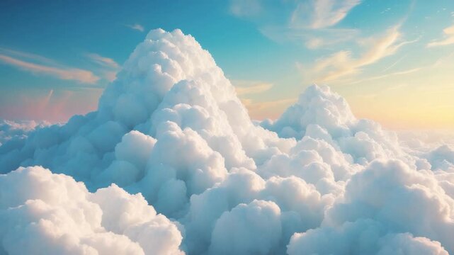 A Mass of Fluffy Clouds