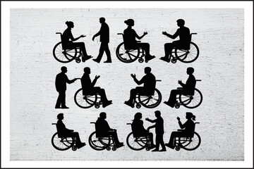 Obraz premium Empowered Voices Connected Through Care Conversations Beyond Barriers Every Voice Matters