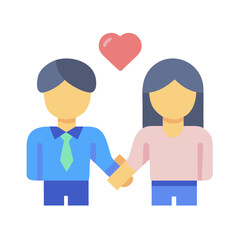 Fototapeta premium Icon of Partner for Business Growth