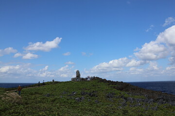 沖縄本島最北端の辺戸岬