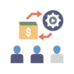  Modern Sales Process Icon for Analysis
