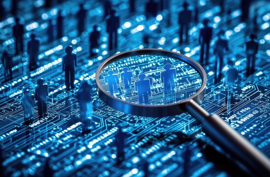 Focused data analysis of a large human resource base