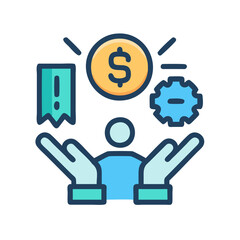  Sponsorship Icon for Partnership and Support