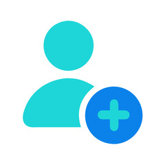 Obraz premium User Add Icons for Community Engagement