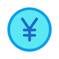 Obraz premium Modern Yen Sign Icon for Financial Services