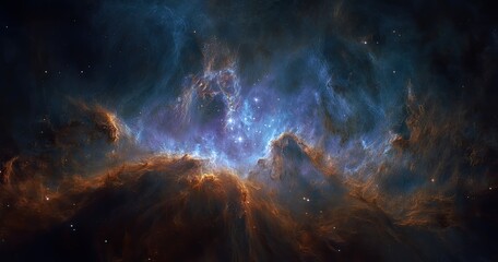 Cosmic Nebula Explosion