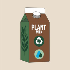Plant-Based Milk Alternatives Collection &ndash; Vegan, Dairy-Free, and Sustainable Designs for Almond, Soy, and Oat Milk Cartons to Celebrate World Plant Milk Day