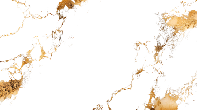 Elegant White and Gold Marble Texture Background Design