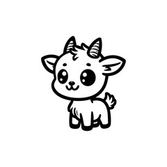 a illustration of goat