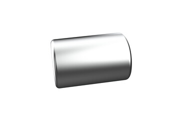 Precision Machined Metal Roller for Industrial Applications, Silver Cylindrical Metal Roller or Pin for Mechanical Systems, Durable Metal Pin or Dowel for Alignment or Support on a PNG Transparent 
, 