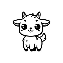 a illustration of goat