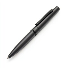Premium black metal ballpoint pen for writing and drawing office and school supplies stationery item tool 100char