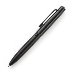 Premium black metal ballpoint pen for writing and drawing office and school supplies stationery item tool 100char