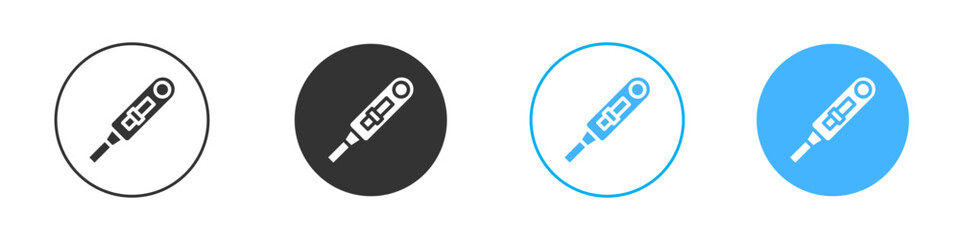 Pregnancy test icon Editable flat style, illustration icons