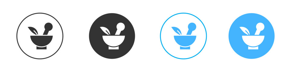 Herbal medicine icon Editable flat style, illustration icons