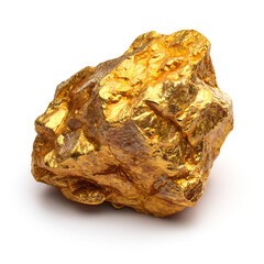 Raw Gold Nugget Rich Treasure Shiny Metal
