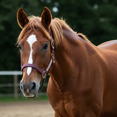 Obraz premium Chestnut Majesty