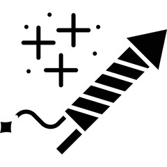 Firecracker Icon Vector Element