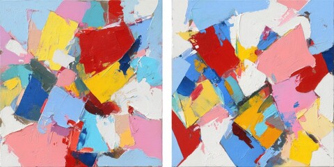 Abstract Composition of Geometric Forms