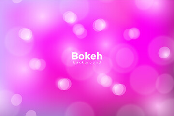 pink bokeh background