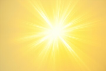 Obraz premium Radiant lightburst emanating golden energy