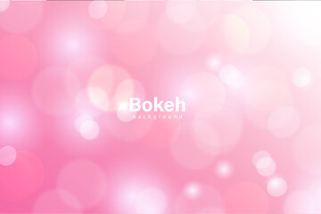 pink bokeh background © Nadia